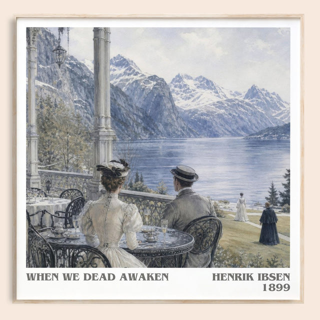 When We Dead Awaken Literary Art Print by Henrik Ibsen