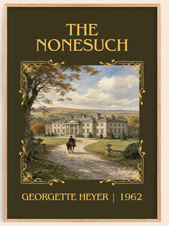 The Nonesuch Classic Book Art Print by Georgette Heyer – book poster