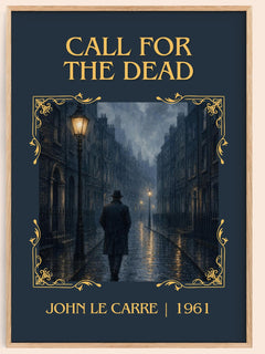 Call for the Dead Classic Book Art Print by John le Carré – book poster