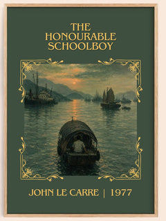The Honourable Schoolboy Classic Book Art Print by John le Carré – book poster