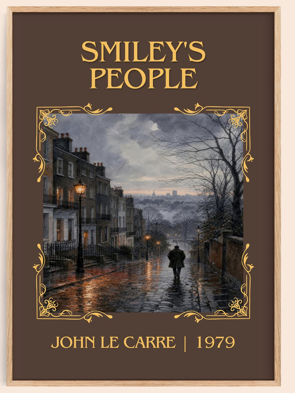 Smiley's People Classic Book Art Print by John le Carré – book poster