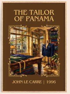 The Tailor of Panama Classic Book Art Print by John le Carré – book poster