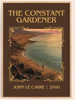 The Constant Gardener Classic Book Art Print by John le Carré – book poster