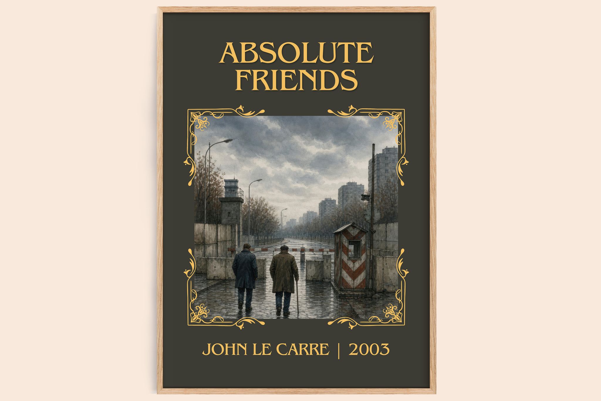 Absolute Friends Classic Book Art Print by John le Carré