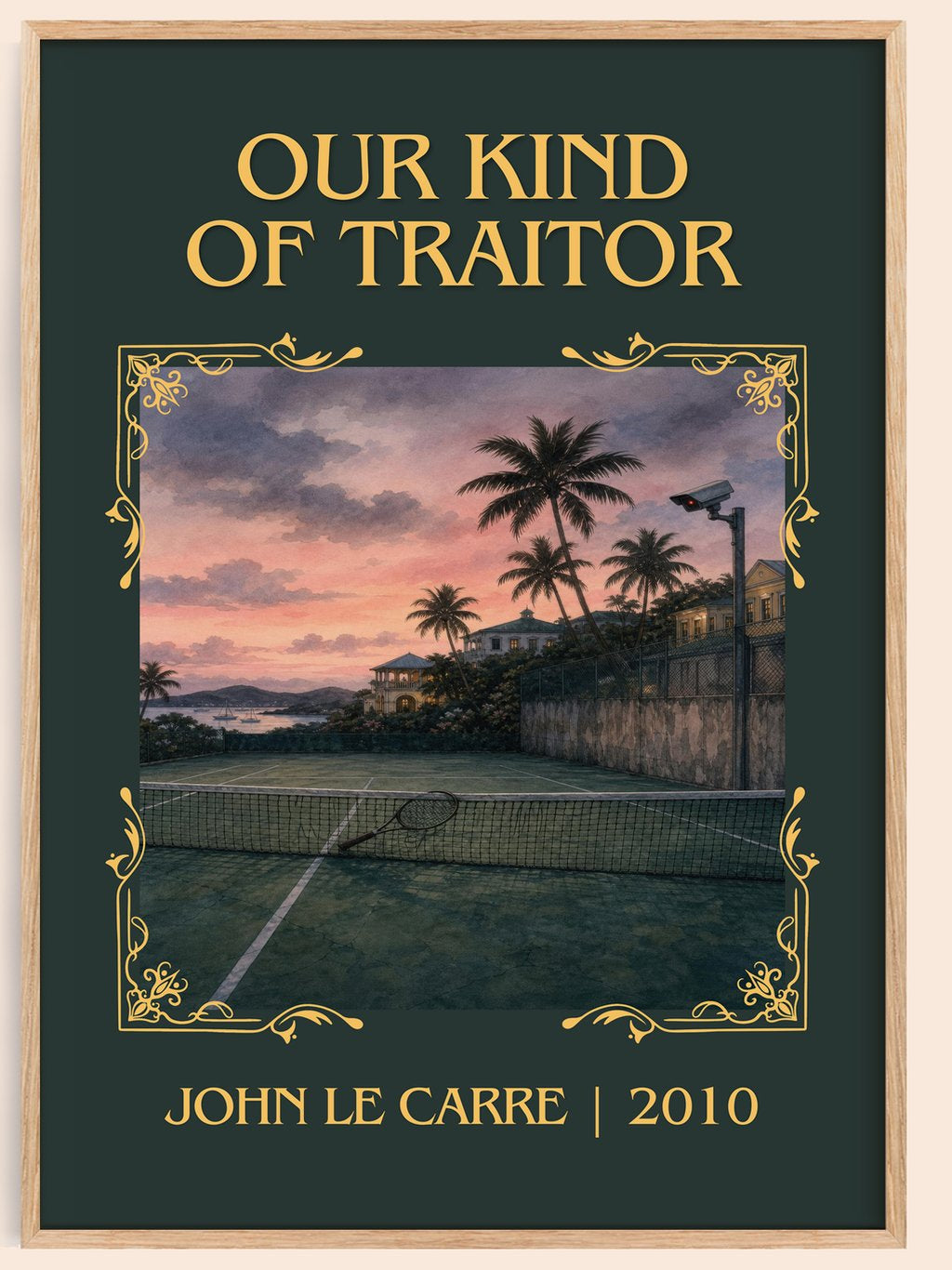 Our Kind of Traitor Classic Book Art Print by John le Carré – book poster