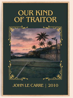 Our Kind of Traitor Classic Book Art Print by John le Carré – book poster