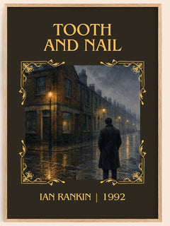 Tooth and Nail Classic Book Art Print by Ian Rankin – book poster