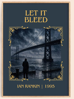 Let It Bleed Classic Book Art Print by Ian Rankin – book poster