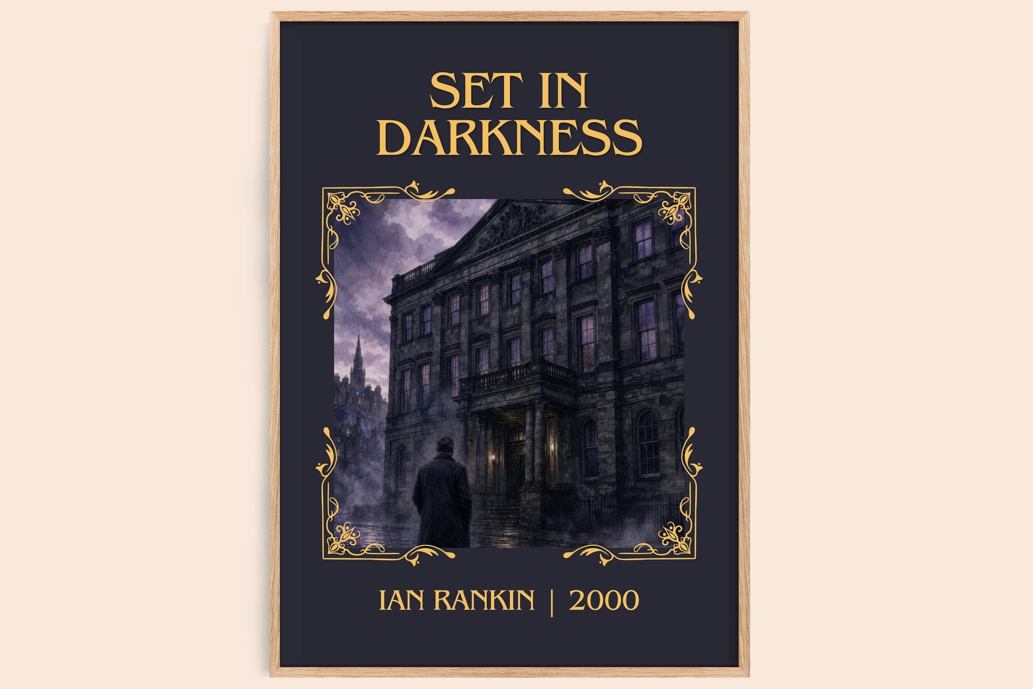 Set in Darkness Classic Book Art Print by Ian Rankin
