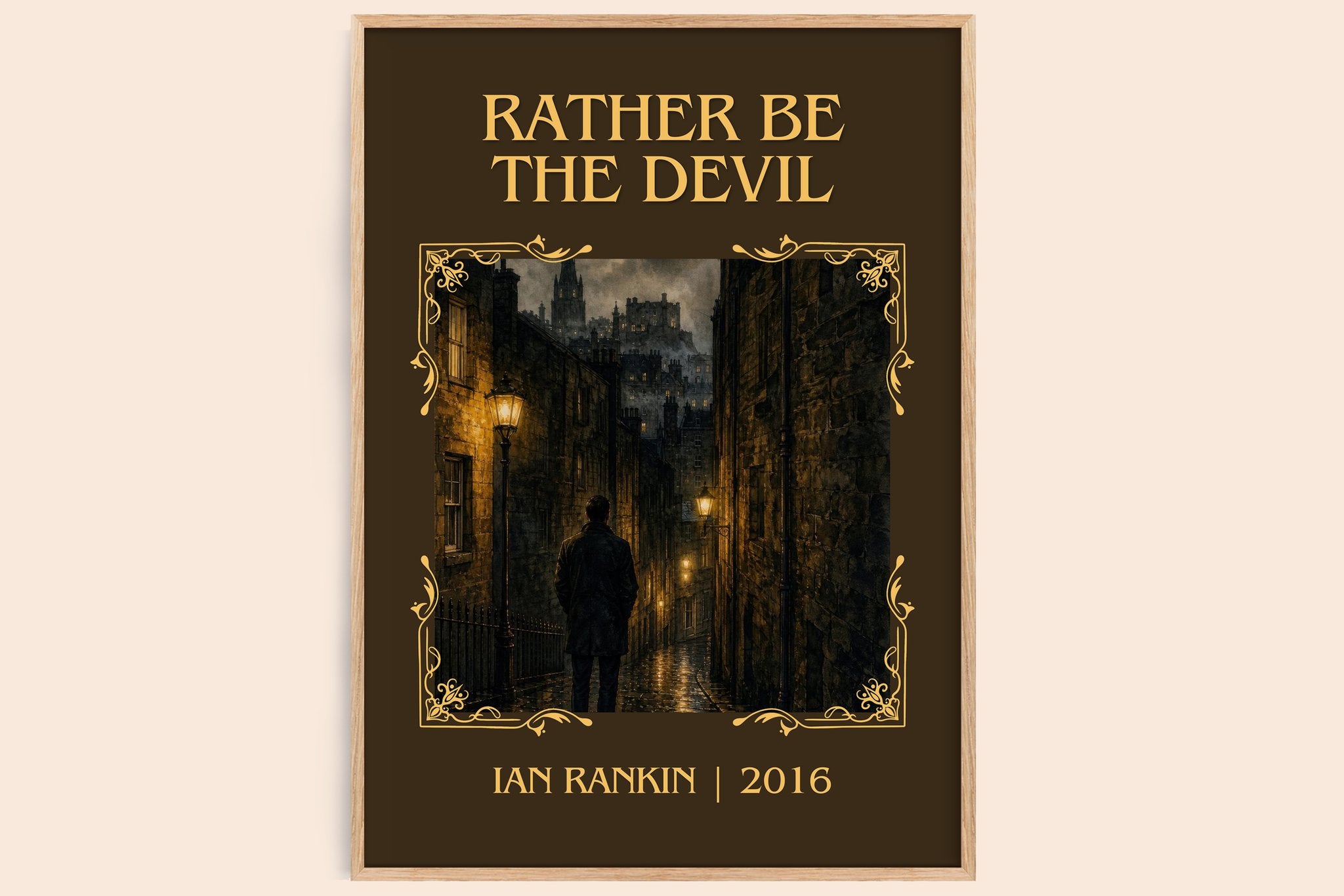 Rather Be the Devil Classic Book Art Print by Ian Rankin