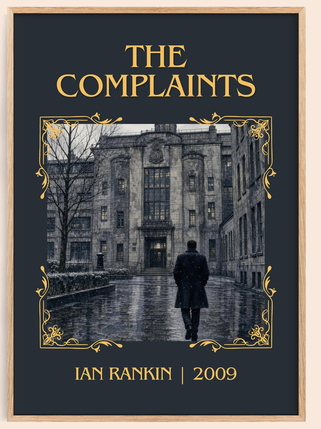 The Complaints Classic Book Art Print by Ian Rankin – book poster