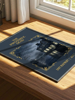 The Impossible Dead Classic Book Art Print by Ian Rankin – print on a sunlit desk