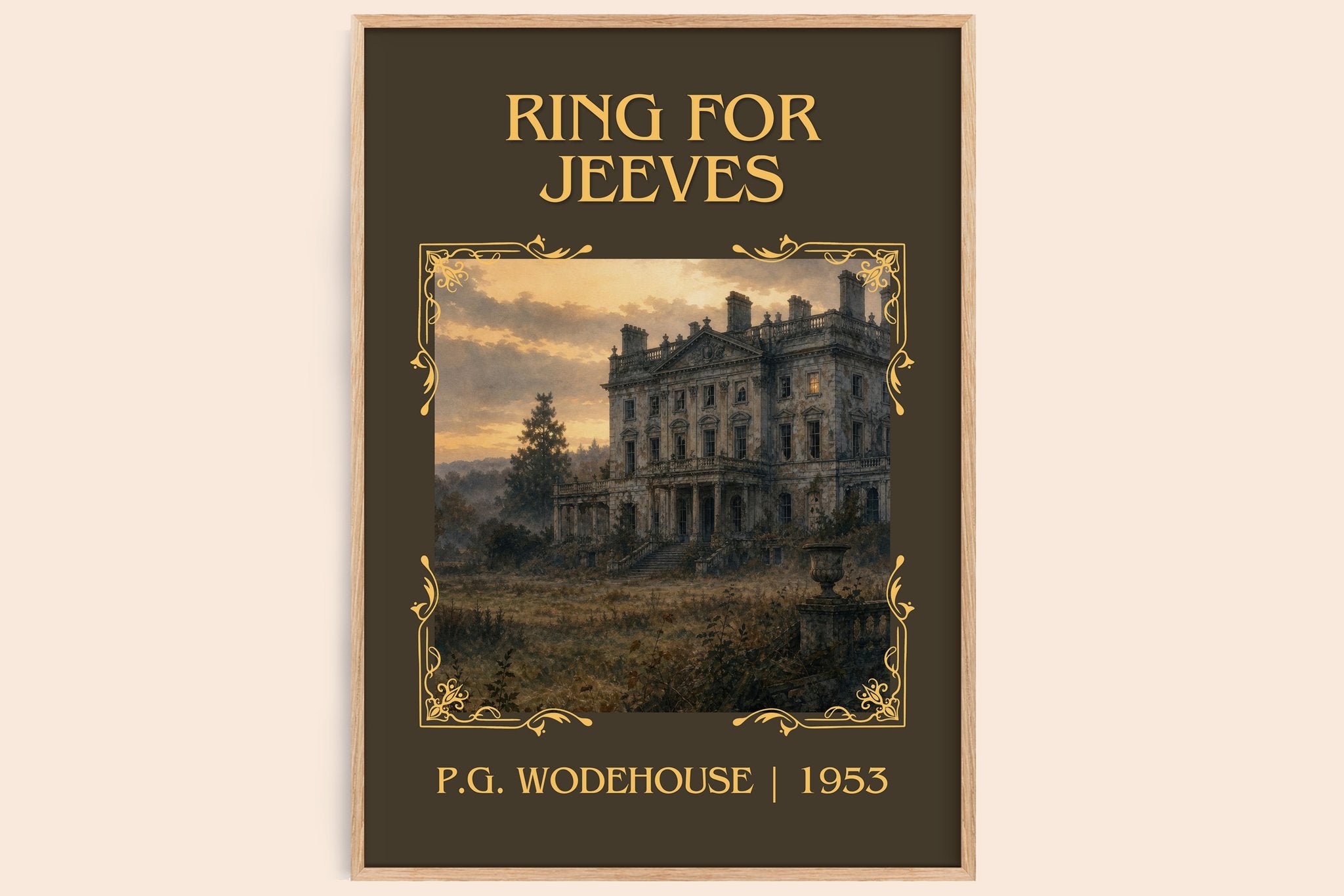 Ring for Jeeves Classic Book Art Print by P.G. Wodehouse