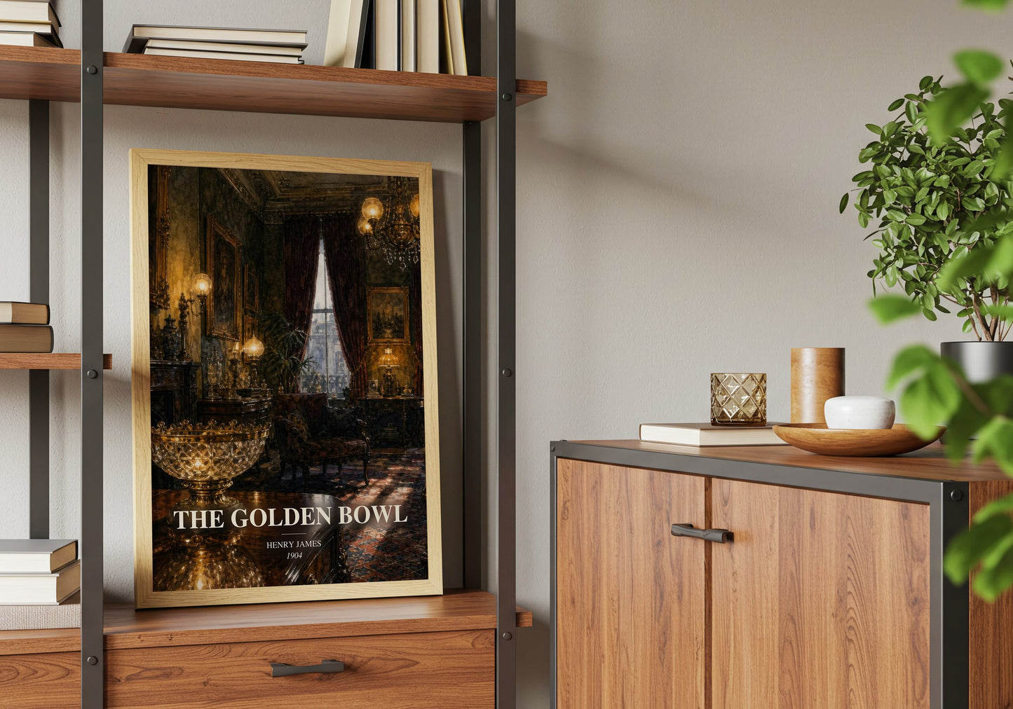 The Golden Bowl book watercolour illustration paper finish options – matte satin gloss