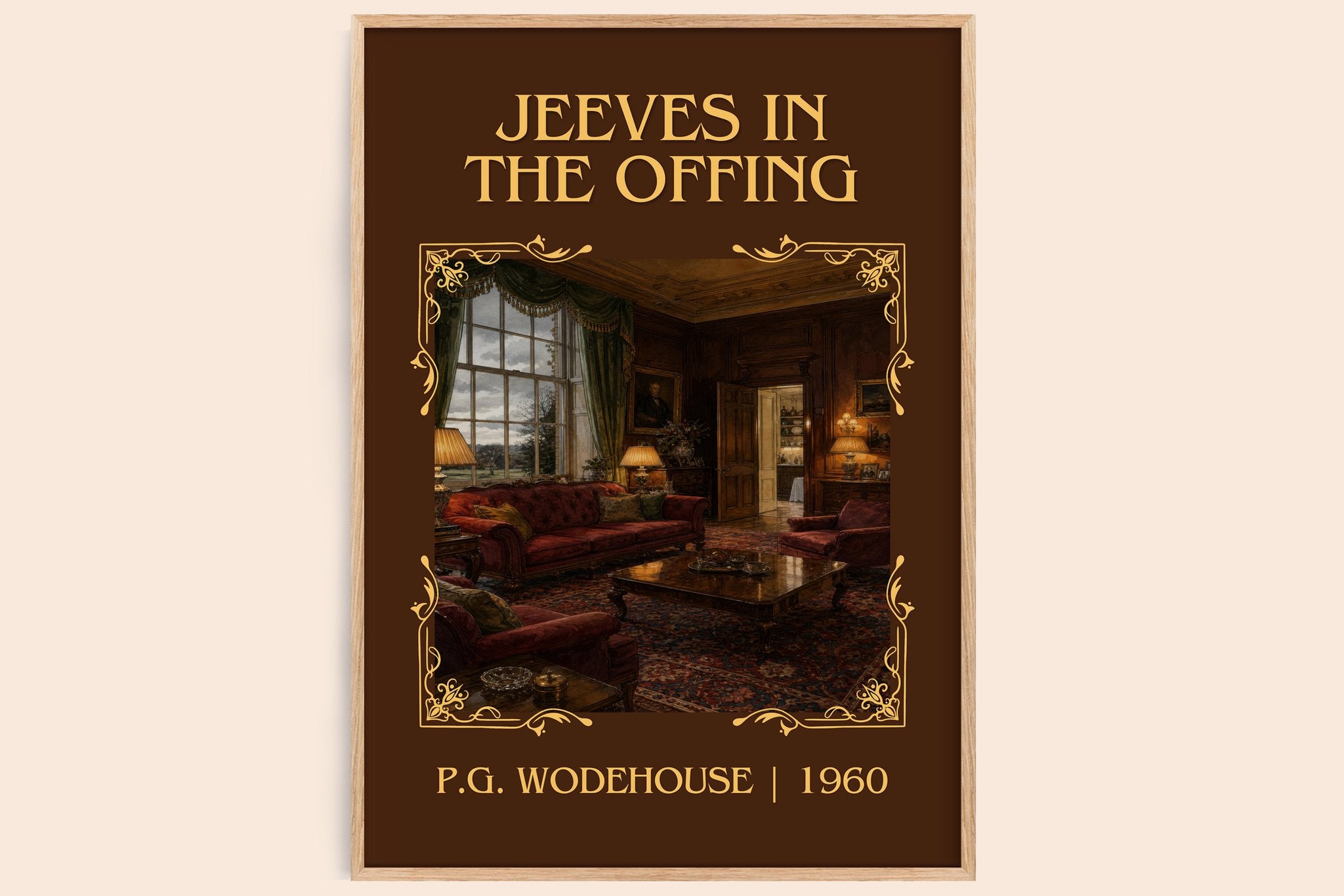Jeeves in the Offing Classic Book Art Print by P.G. Wodehouse