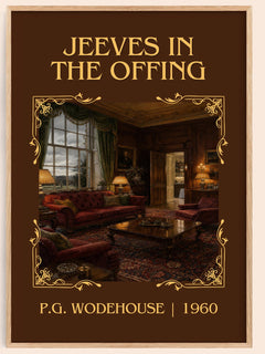 Jeeves in the Offing Classic Book Art Print by P.G. Wodehouse – book poster