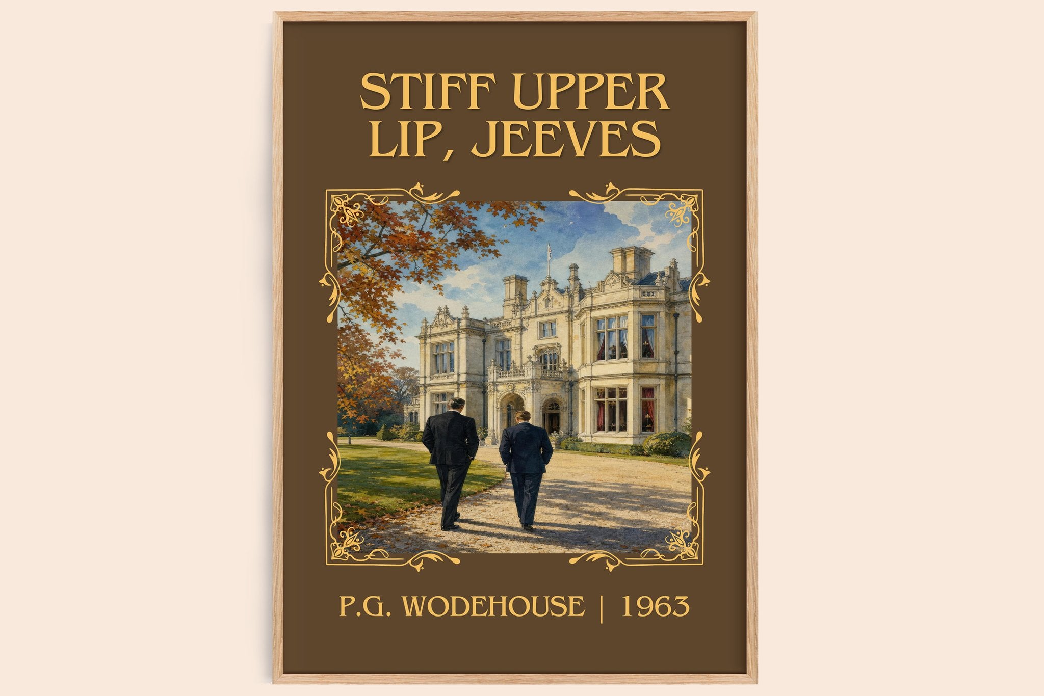 Stiff Upper Lip, Jeeves Classic Book Art Print by P.G. Wodehouse