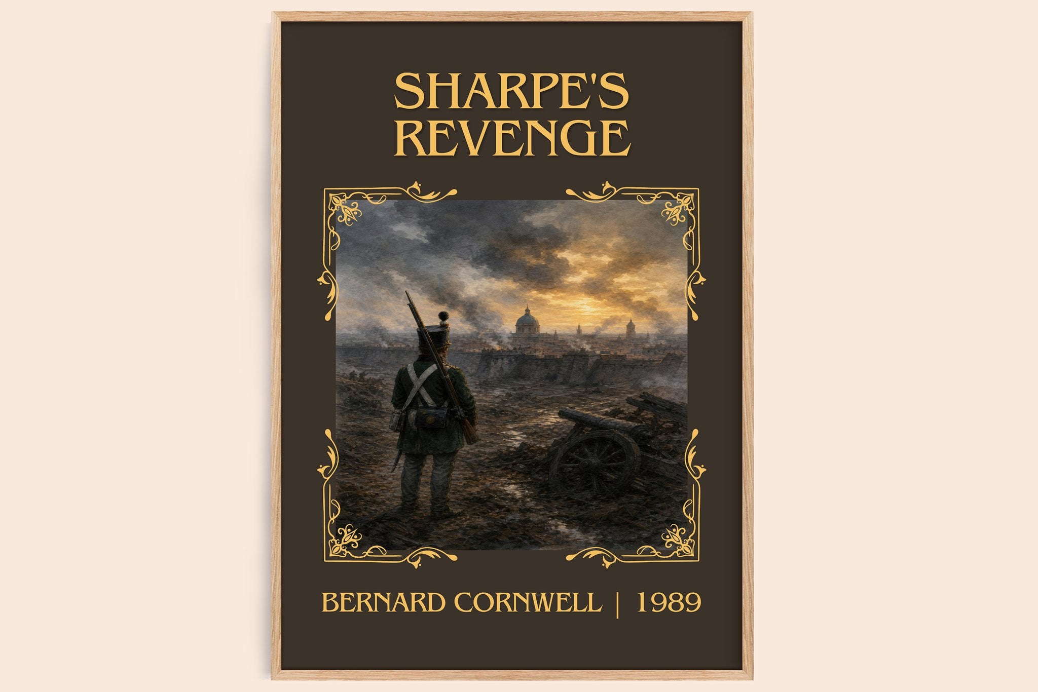 Sharpe's Revenge Classic Book Art Print by Bernard Cornwell