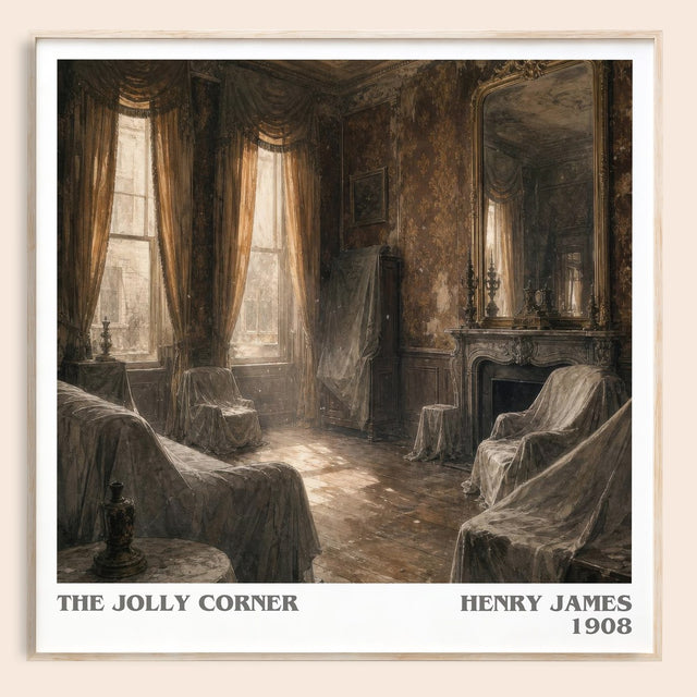 The Jolly Corner Literary Art Print by Henry James
