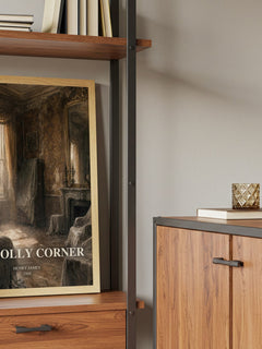 The Jolly Corner book watercolour illustration paper finish options – matte satin gloss