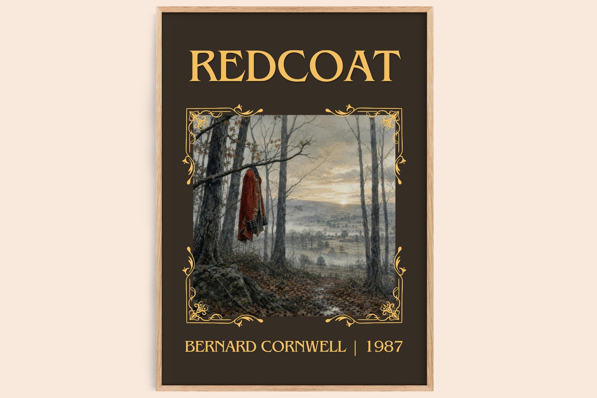 Redcoat Classic Book Art Print by Bernard Cornwell