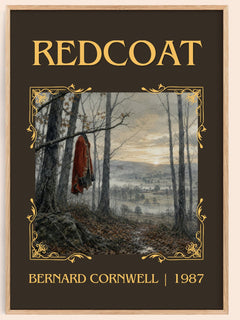 Redcoat Classic Book Art Print by Bernard Cornwell – book poster