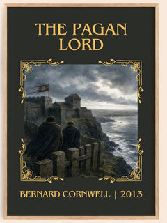 The Pagan Lord Classic Book Art Print by Bernard Cornwell – book poster