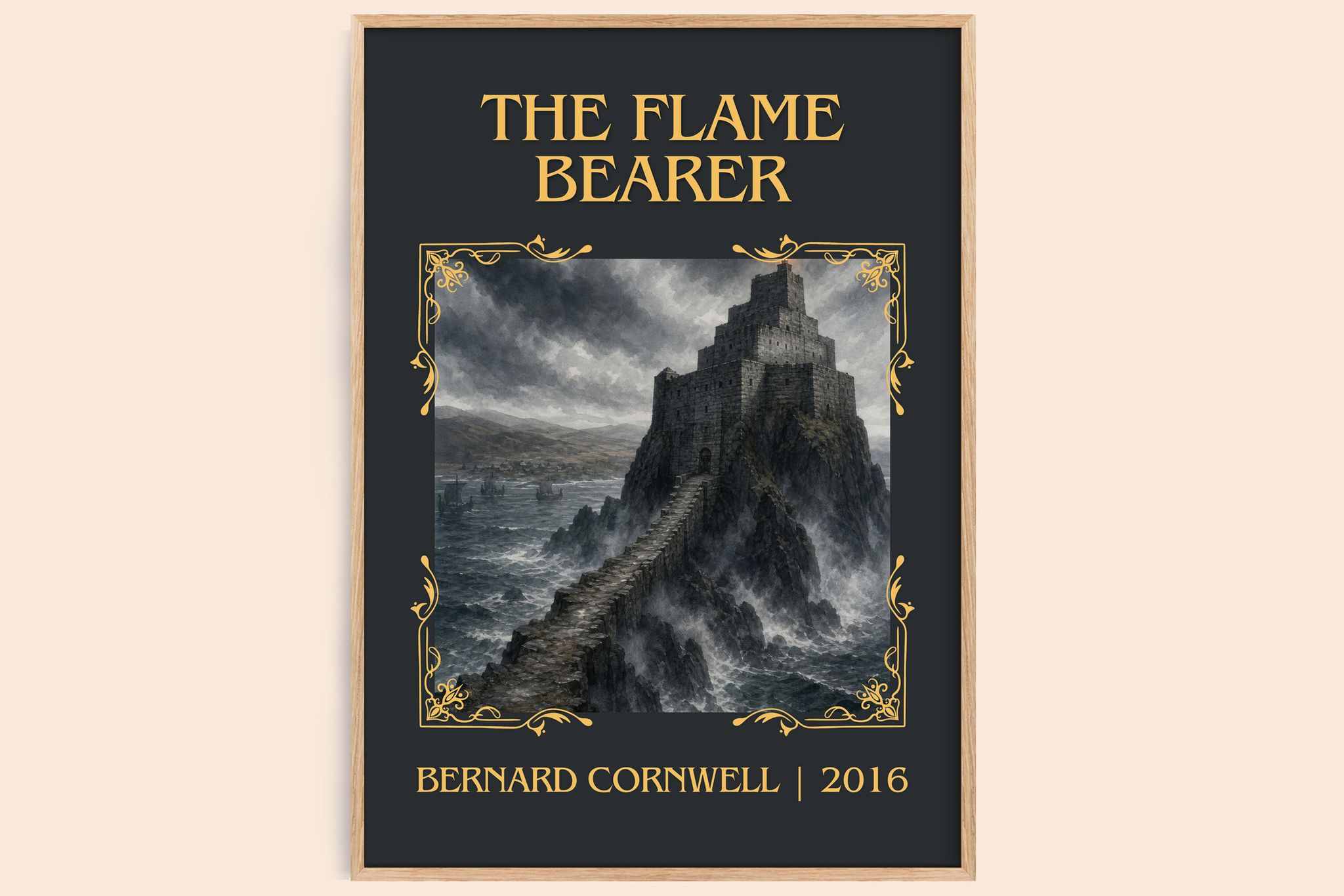 The Flame Bearer Classic Book Art Print by Bernard Cornwell