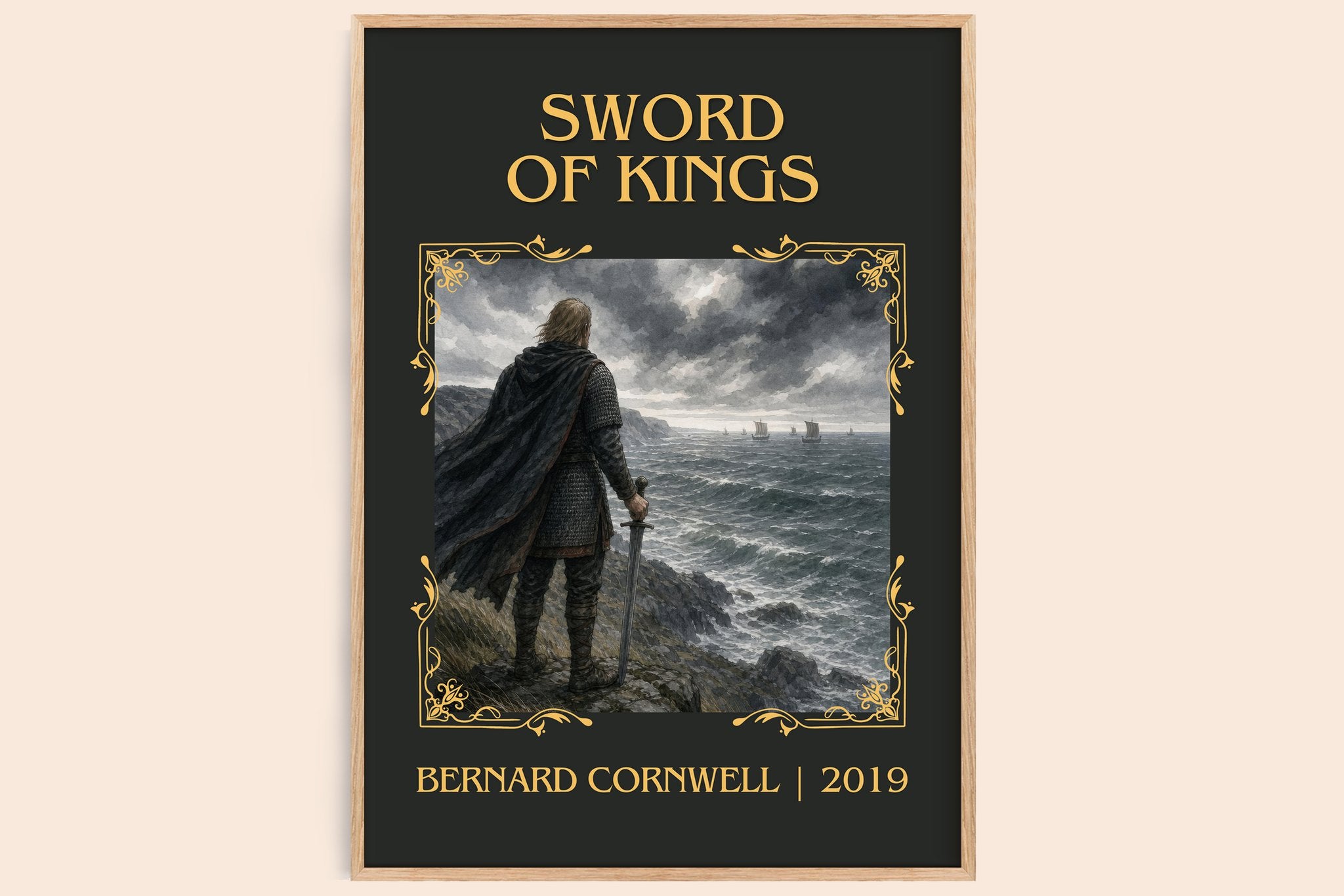 Sword of Kings Classic Book Art Print by Bernard Cornwell