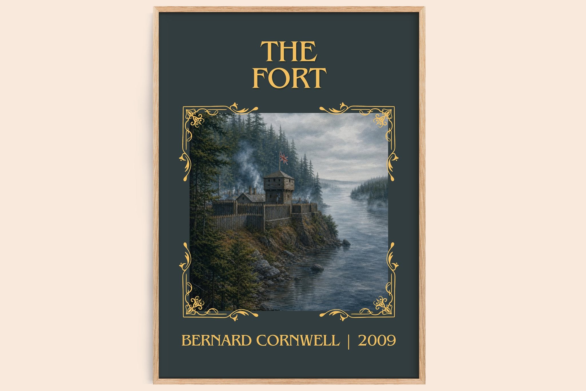 The Fort Classic Book Art Print by Bernard Cornwell