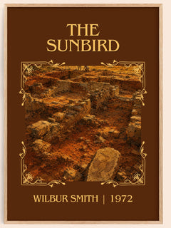 The Sunbird Classic Book Art Print by Wilbur Smith – book poster