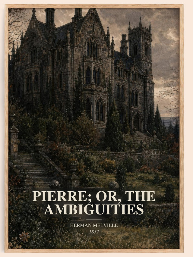 Pierre; Or, The Ambiguities Book Watercolour Illustration – H.