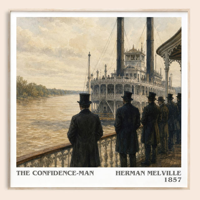 The Confidence-Man Literary Art Print by Herman Melville