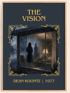 The Vision Classic Book Art Print by Dean Koontz – book poster