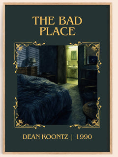 The Bad Place Classic Book Art Print by Dean Koontz – book poster