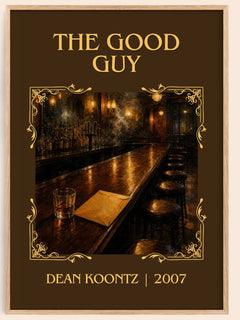 The Good Guy Classic Book Art Print by Dean Koontz – book poster