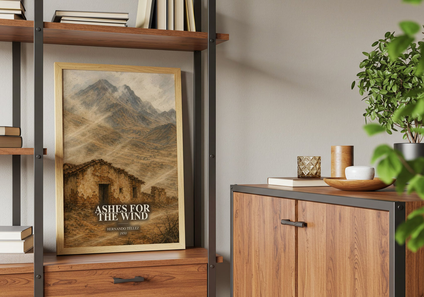 Ashes For The Wind book watercolour illustration paper finish options – matte satin gloss