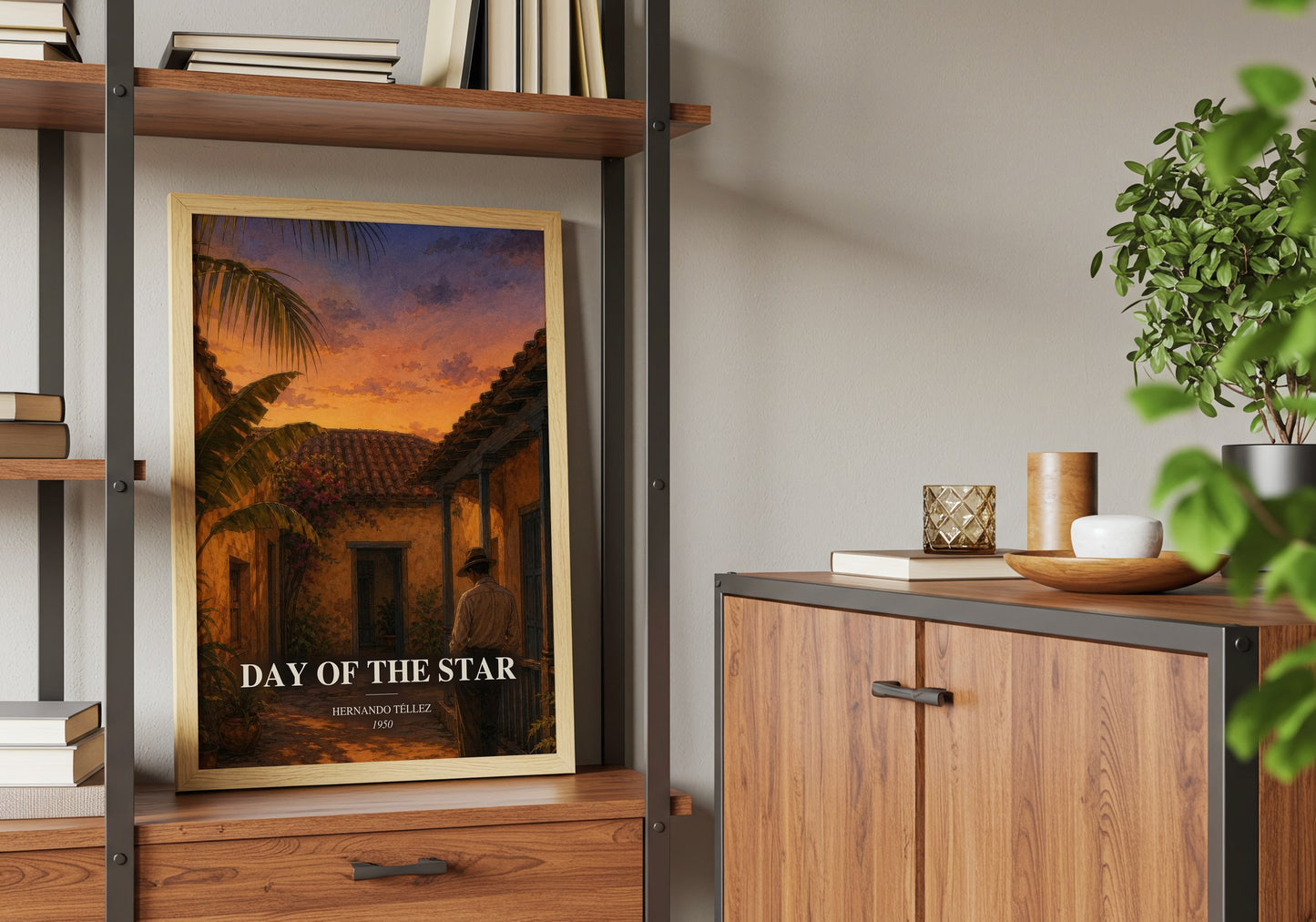Day Of The Star book watercolour illustration paper finish options – matte satin gloss