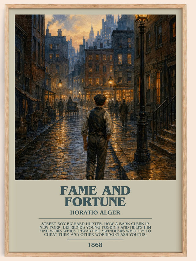 Fame And Fortune Bookish Wall Art by Horatio Alger