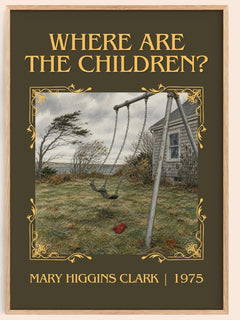 Where Are the Children? Classic Book Art Print by Mary Higgins Clark – book poster