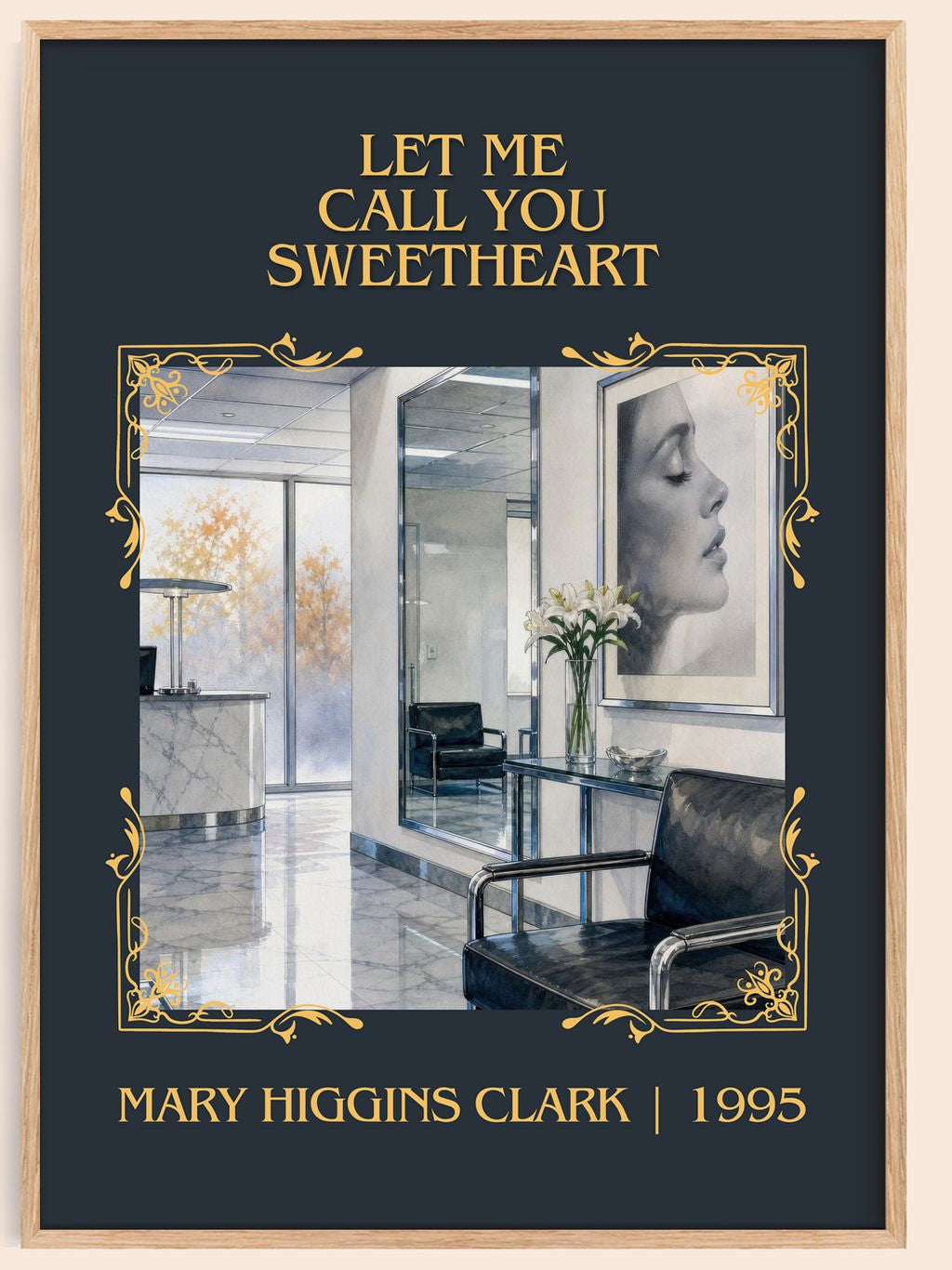 Let Me Call You Sweetheart Classic Book Art Print by M. Clark – book poster