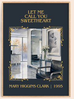 Let Me Call You Sweetheart Classic Book Art Print by M. Clark – book poster