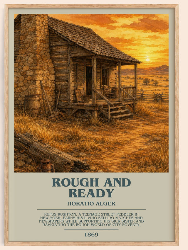 Rough And Ready Bookish Wall Art by Horatio Alger