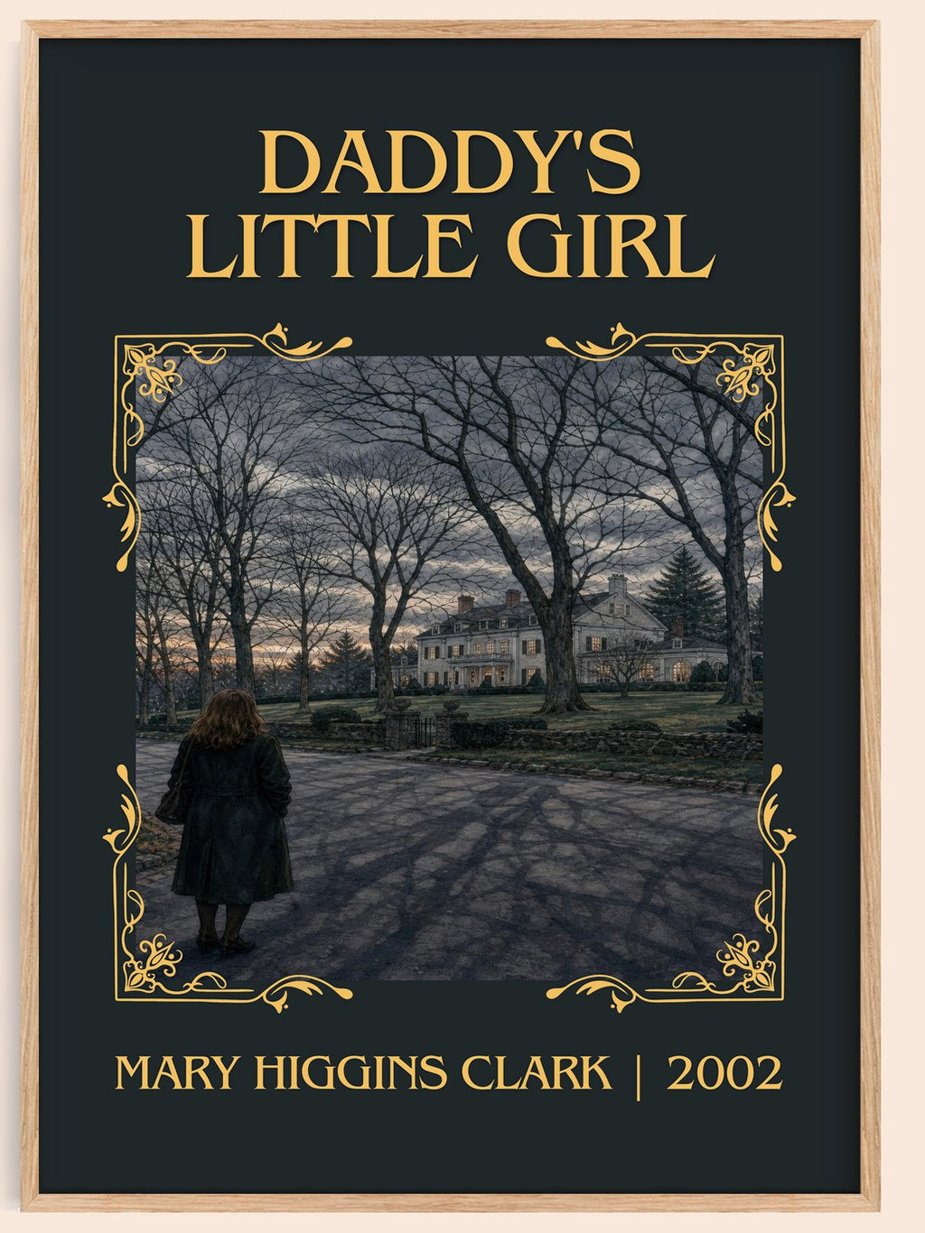 Daddy's Little Girl Classic Book Art Print by Mary Higgins Clark – book poster