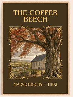The Copper Beech Classic Book Art Print by Maeve Binchy – book poster