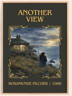 Another View Classic Book Art Print by Rosamunde Pilcher – book poster