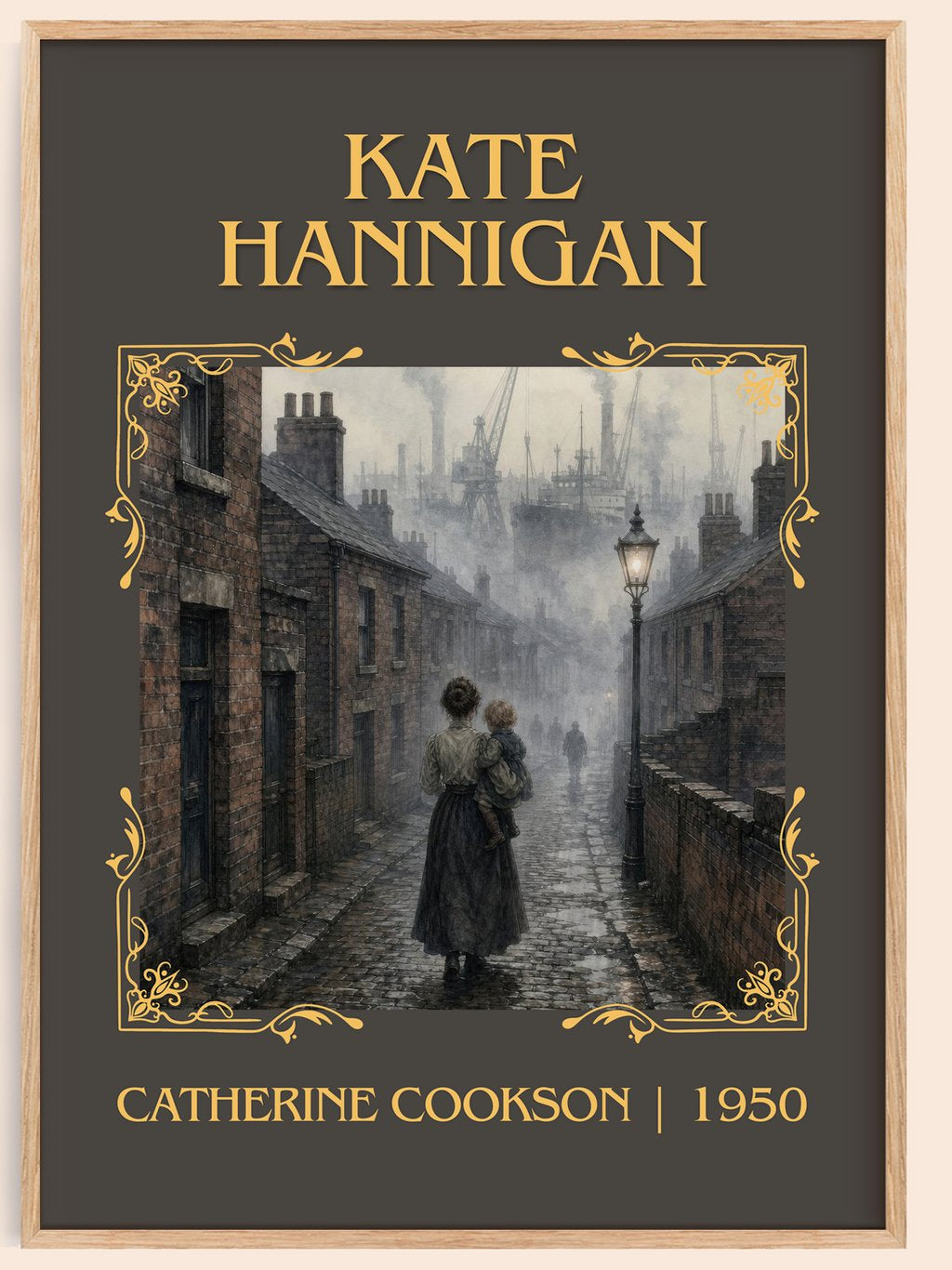 Kate Hannigan Classic Book Art Print by Catherine Cookson – book poster