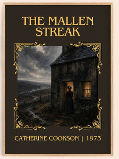 The Mallen Streak Classic Book Art Print by Catherine Cookson – book poster
