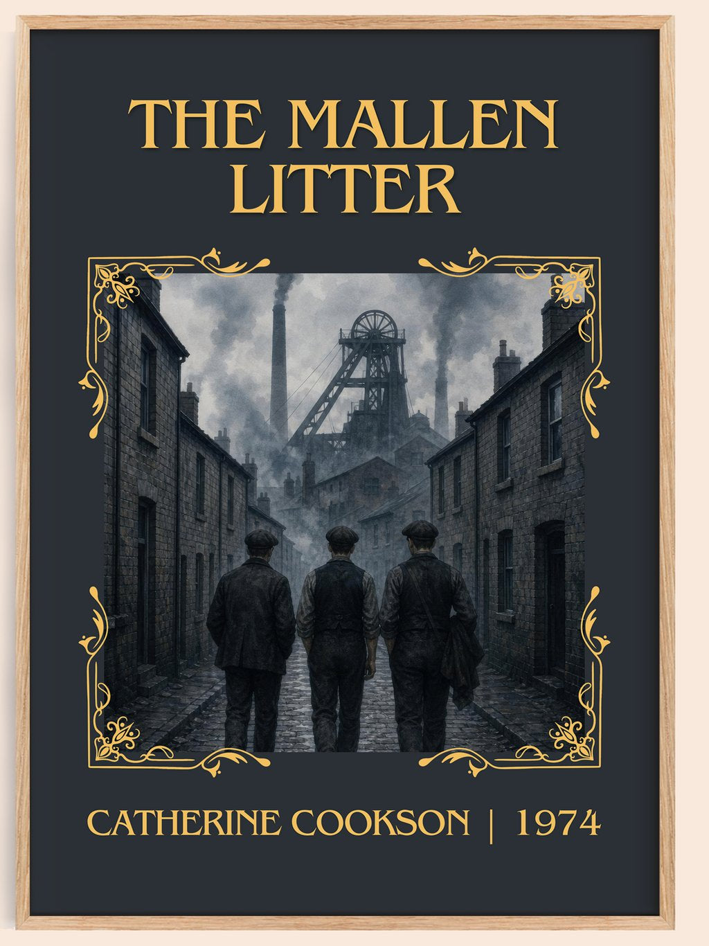 The Mallen Litter Classic Book Art Print by Catherine Cookson – book poster
