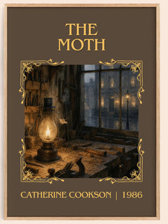 The Moth Classic Book Art Print by Catherine Cookson – book poster